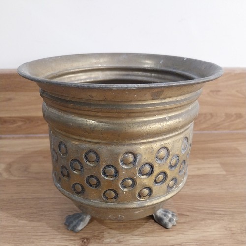 Vintage retro brass - retro, circle