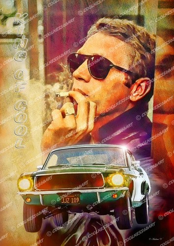 King cool original art - king,