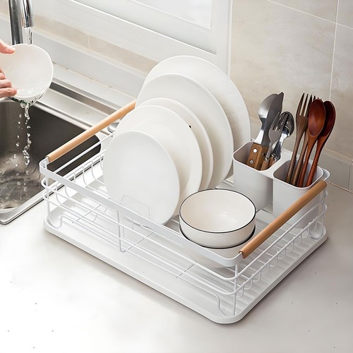 Dish drying rack drainer - drying,
