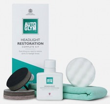 Autoglym Headlight Restoration Kit Car DIY Designed for Use with Electric Drill 