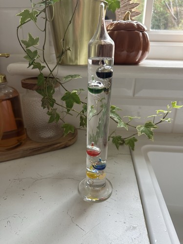 Vintage glass galileo - glass,