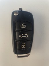 Genuine Audi 3 Button Remote/ Key Fob Ideal replacement A3 A4 etc 