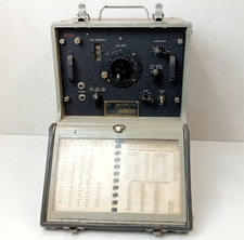 US Army Signal Corps BC-221-M Frequency Meter Bendix Radio WW2 Military Untested