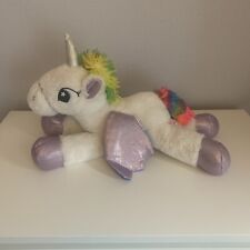 Large Soft Unicorn Toy 20" Cuddly Teddy Plush Stuffed With Animal Wings