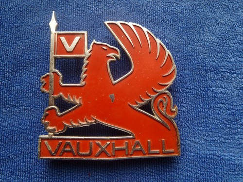 Vauxhall griffin car badge - vauxhall,
