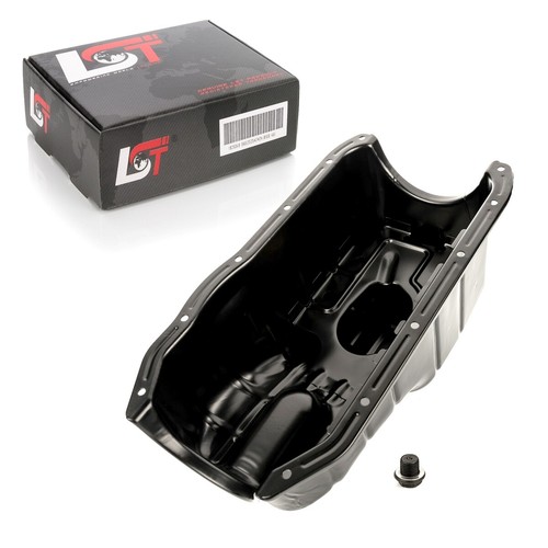 Oil pan oil container drain