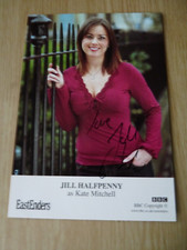 JILL HALFPENNY *KATE MITCHELL* EASTENDERS HAND SIGNED CAST CARD
