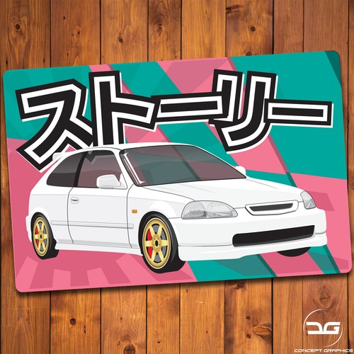 Honda civic ek9 japanese - civic,
