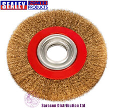 SEALEY WIRE WHEEL FOR BENCH GRINDERS, 200 x 13mm - BG200/WW1
