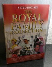 8 DVD BOX SET THE ROYAL FAMILY COLLECTION INCLUDING RARE UNSEEN ARCHIVE 7 HOURS