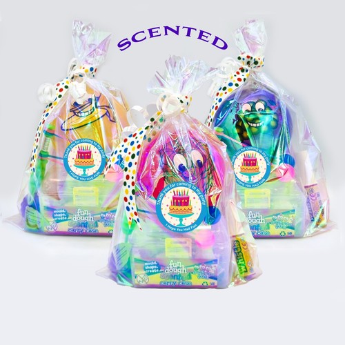 Pre filled scented colourful - filled,