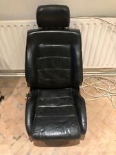VW, Golf Mk2, 3 Door Black Leather Seat, Passenger Side