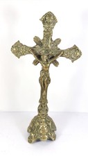 Vintage brass altar table