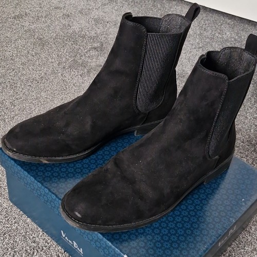 Primark men black suede - black,