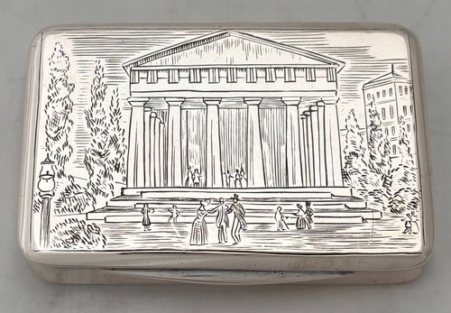 Austrian silver theseus - theseus, temple
