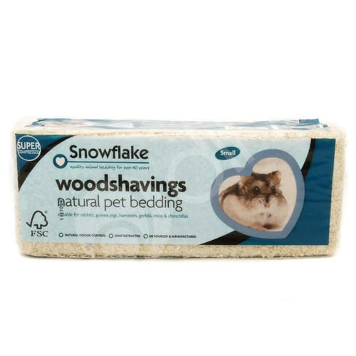 1kg snowflake wood shavings - 1kg,