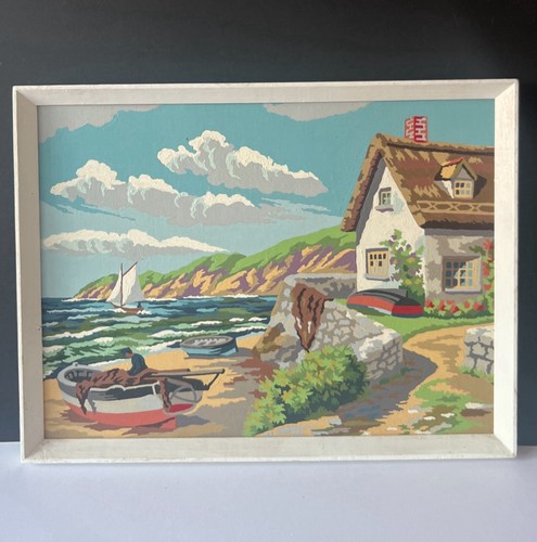 Vintage framed paint number - vintage, by