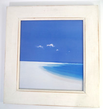 Summer Sandbar by John Miller British Decor Photo Print in Frame 48 x 46 cm