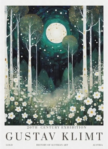Large size gustav - large, klimt