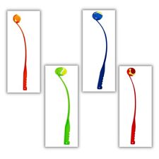 PHG Flexible Plastic Extra Long Shaft Ball Thrower Launcher Dog Toy-Multicolour