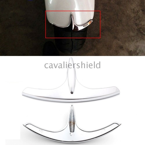Chrome front fender fairing - chrome,