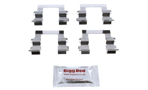 Front brake pad fitting - brake, kit