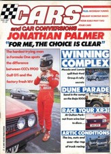 Cars and Car Conversions February 1987 Golf GTi Mk2 Delta 4WD Mazda 323 4WD 