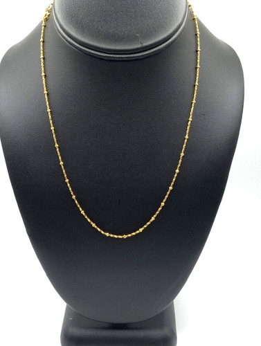 Gold silver 18 inch - 22,