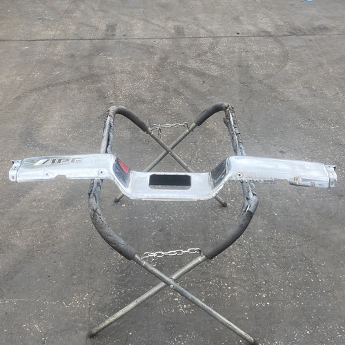 Chrome rear bumper blade see - chrome,