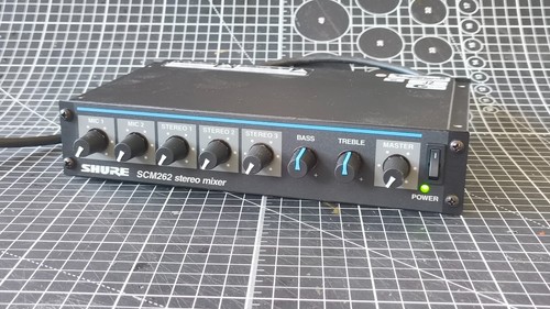 Shure channel stereo mixer - stereo,