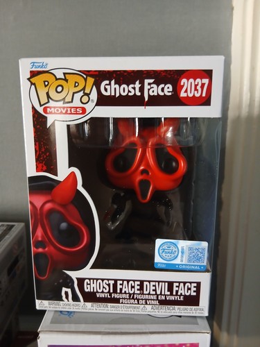 Ghost face funko pop devil - face,