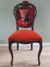 Shabby Chic French Style Dining Bedroom Accent Chair With MR Tiger 