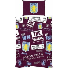 Aston Villa FC Patchwork Duvet