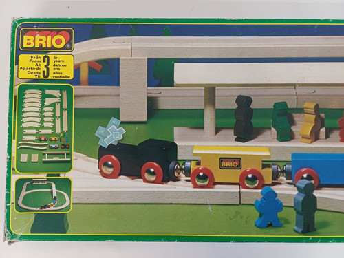 Brio train set 33133 wooden - brio,