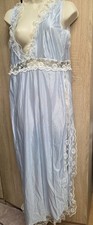 Vintage Night Slip Blue Dress