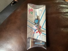 New Sealed Wenlock London 2012 Olympic Mascot Union Flag Charm Accessory