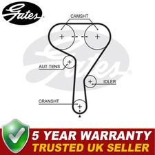 Gates Timing Cam Belt Fits