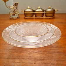 Luxury Beaded / Gold Rim Bowl