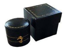 Antique style leatherette jewellery, ring boxes. Vintage style handmade ring box