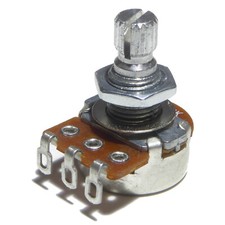 Guitar mini potentiometer pot choice of A250k B250K A500B B500K 16mm tone volume