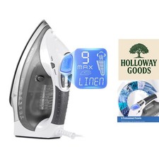 2400W Steam Iron with LCD