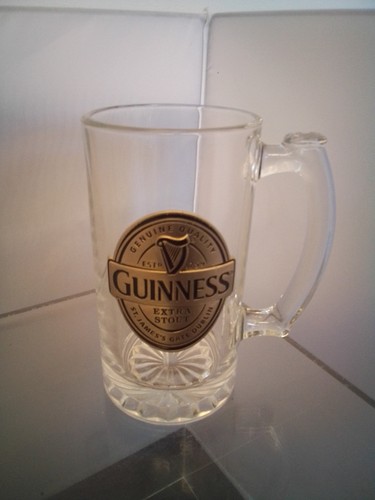 Guinness beer tankard with - guinness,