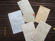 Collection of old Reference Letters for a Gardener,  Some Prestigious Addresses