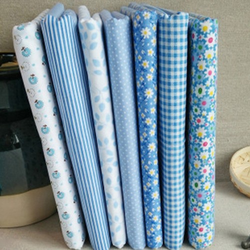 Cotton craft fabric piece - fabric, 7