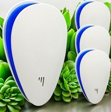 Ultrasonic Pest Repeller Powerful Mouse Repellent Plug In Pest Control x 6 Units