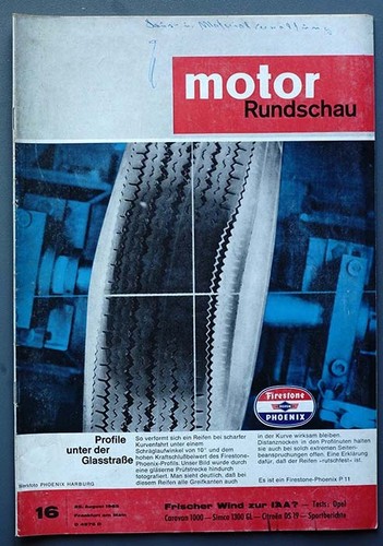 Motor rundschau 1963 - motor, opel