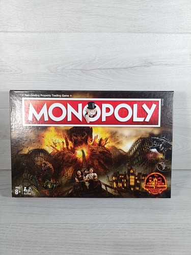 Alton towers resort monopoly - towers,