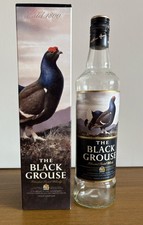 The Black Grouse - Blended Scotch Whisky - Empty Bottle & Box.