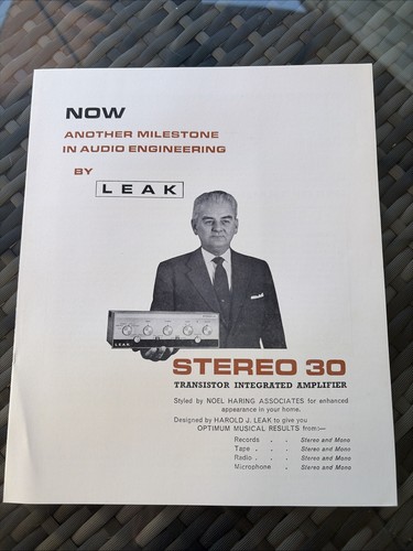 Leak stereo amplifier - leak,
