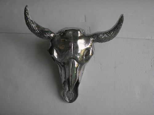 Large wall mounted aluminium - mounted,